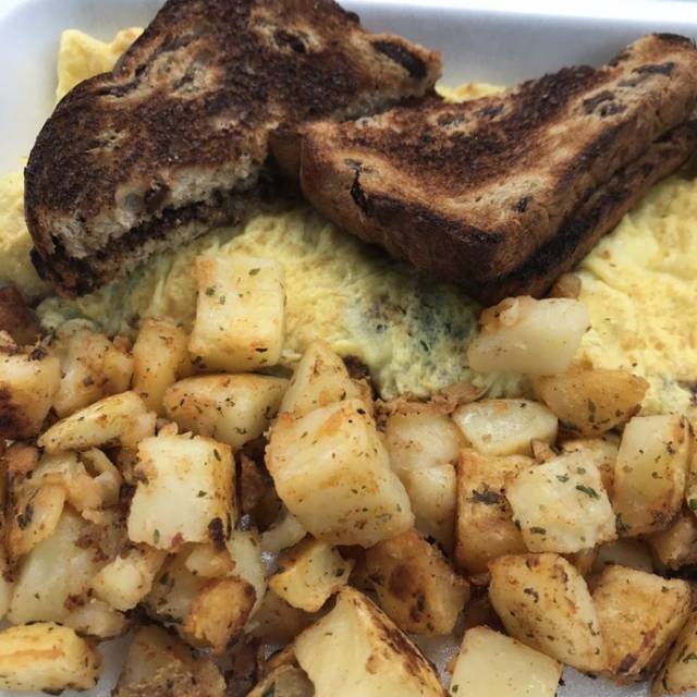 Chorizo Omelette.
